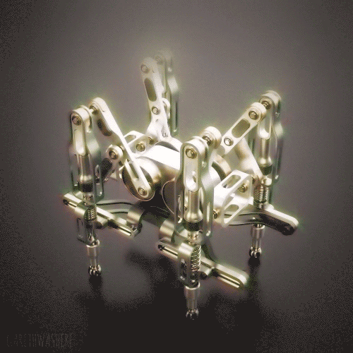 美的不同尋常的機械動(dòng)圖，壓鑄廠(chǎng)家應該收藏一下